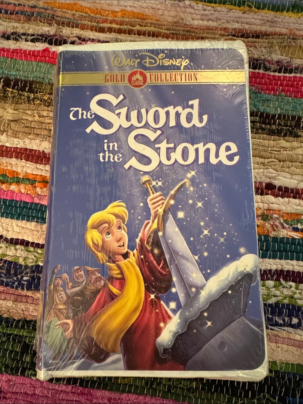 Walt Disney Gold Collection "The Sword in the Stone" VHS 📼 Sealed, Unused.